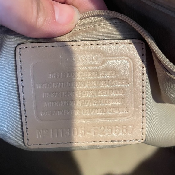 Brown Coach Tote - Picture 7 of 10